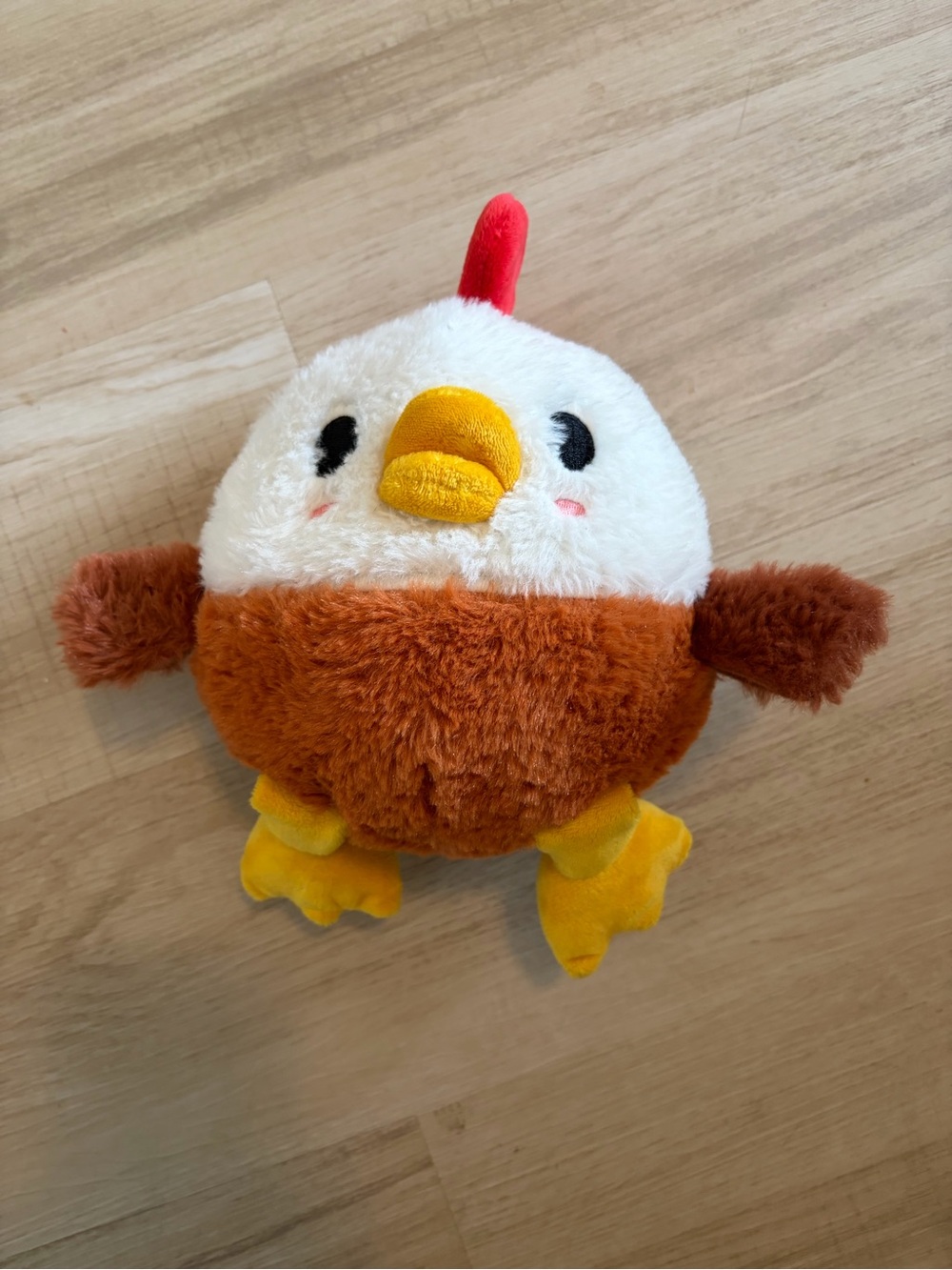 Bark Chunky Chicky Rooster Dog Toy